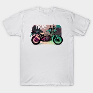 Ride africa twin adventure sports cyber T-Shirt